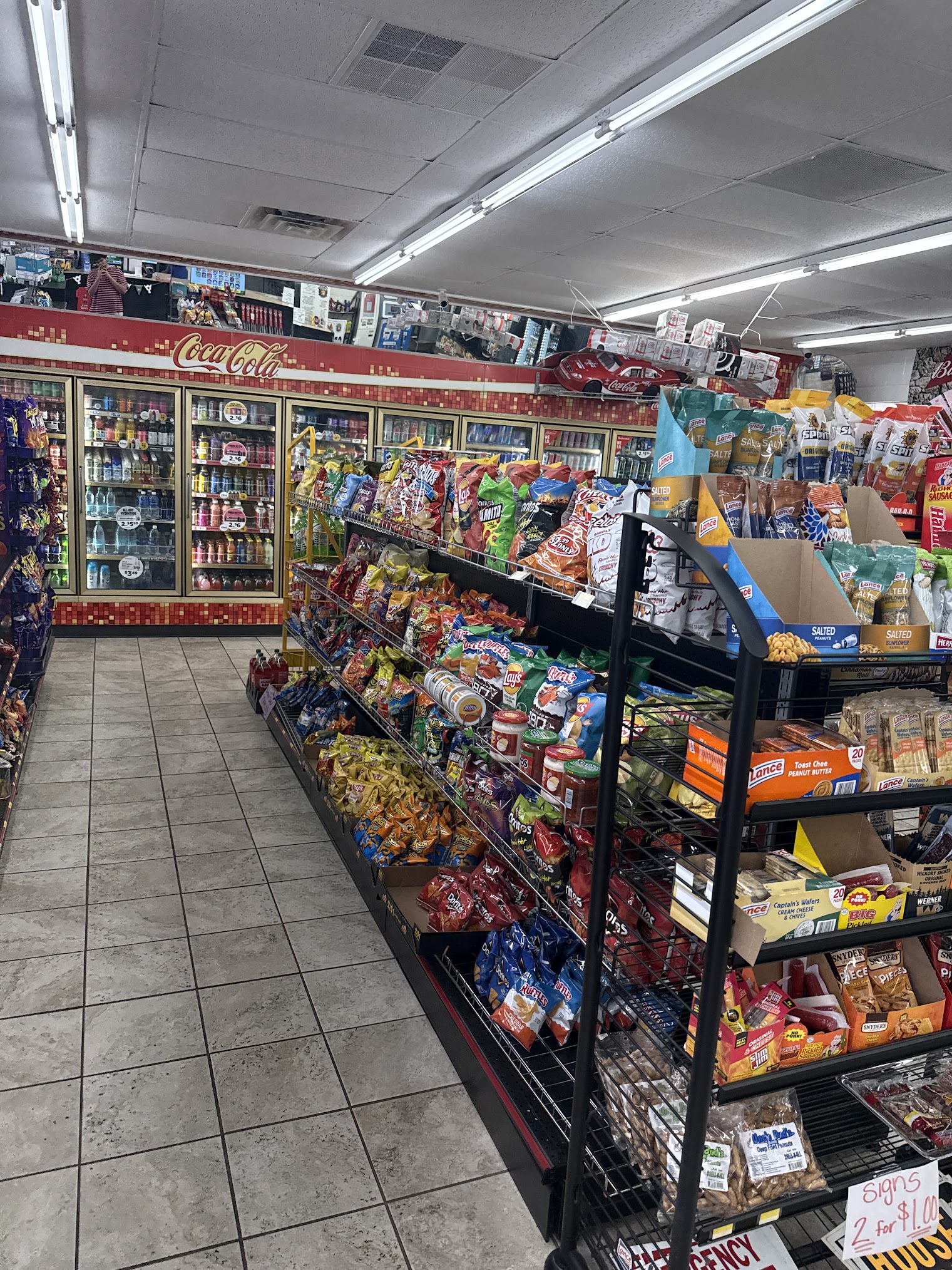 Snack aisle