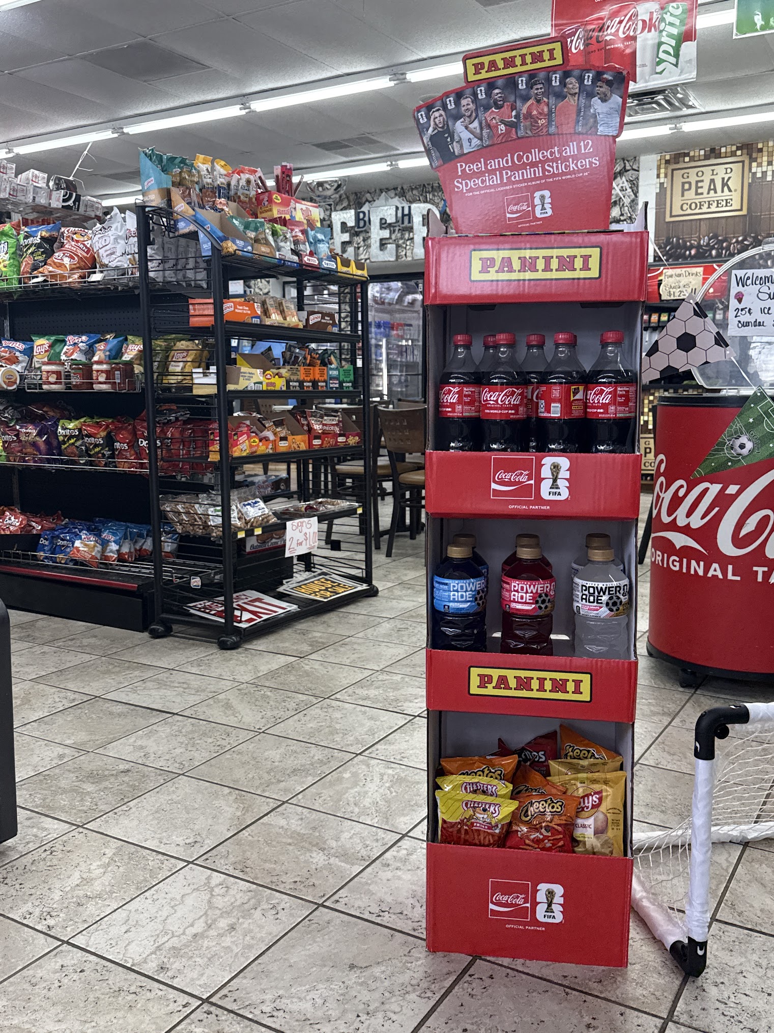 Drinks display